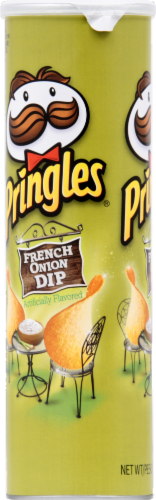 Pringles French Onion Dip Potato Crisps Perspective: left