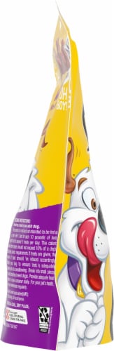 Purina® Beggin' Strips® Bacon Dog Treats Perspective: left