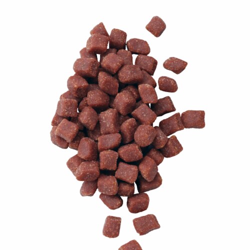 Purina Moist and Meaty Steak Flavor Soft Dog Food Pouches Perspective: left