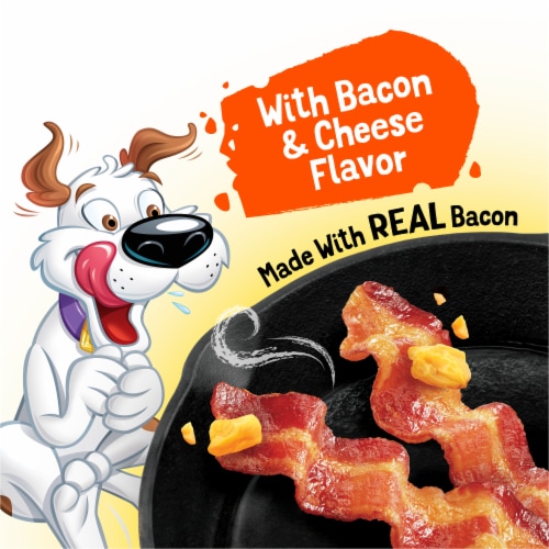 Purina Beggin' Strips Dog Treats with Bacon & Cheese Flavors Perspective: left