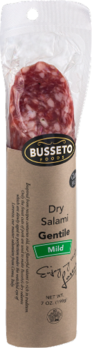 Busseto Foods Mild Gentile Dry Salami Perspective: left