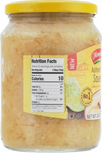 Hengstenberg Authentic German Sauerkraut Perspective: left
