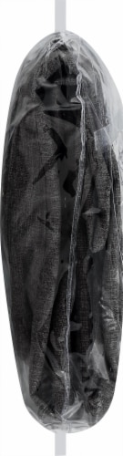 Whitmor Rolling Laundry Bag - Gray Perspective: left