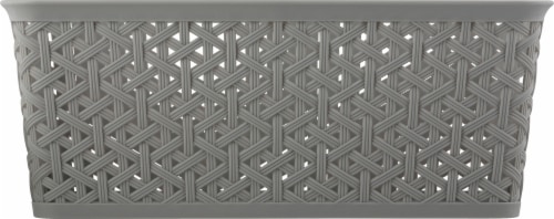 Whitmore Gray Basket Perspective: left