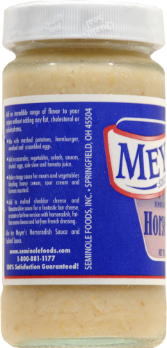 Meyer's Fresh Ground Horseradish Perspective: left