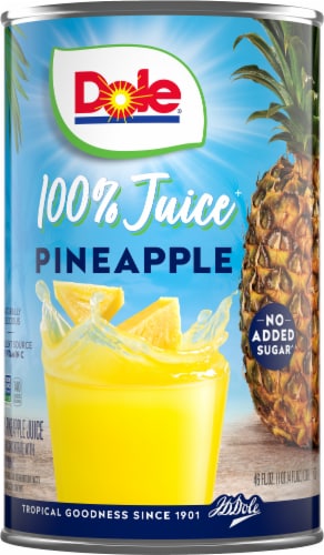 Dole® Pineapple 100% Juice Perspective: left