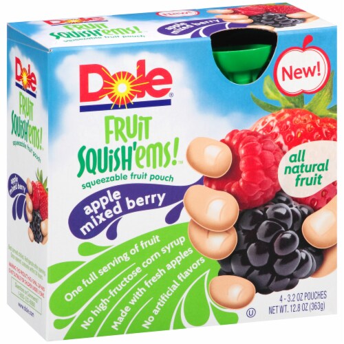 Dole Fruitocracy Apple Mixed Berry Perspective: left