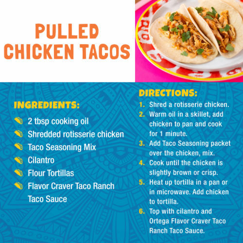 Ortega Original Taco Seasoning Mix Perspective: left