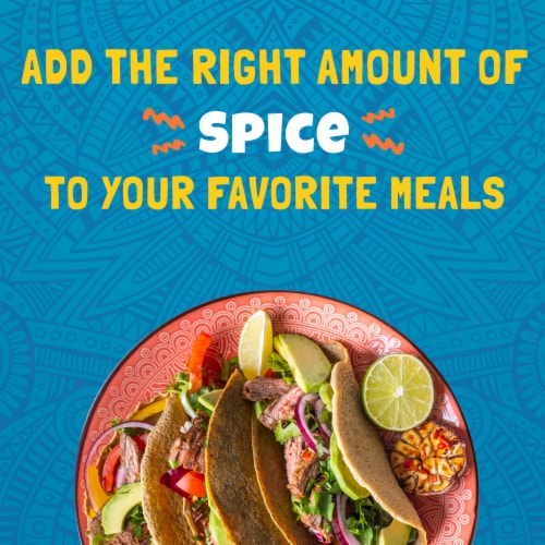 Ortega Hot Thick & Smooth Original Taco Sauce Perspective: left