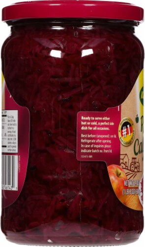 Kuhne Red Cabbage With Apples Perspective: left
