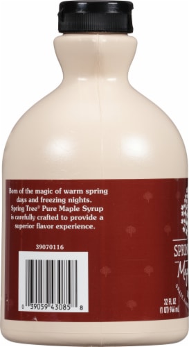 Spring Tree Pure Maple Syrup Perspective: left
