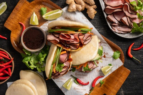 Kretschmar Deli Pre-Sliced Black Forest Ham Perspective: left