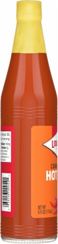 Louisiana Cravin' Cajun Hot Sauce Perspective: left