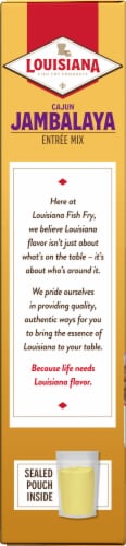 Louisiana Cajun Jambalaya Entree Mix Perspective: left