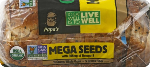 Papa's Organic Seed Bread Perspective: left
