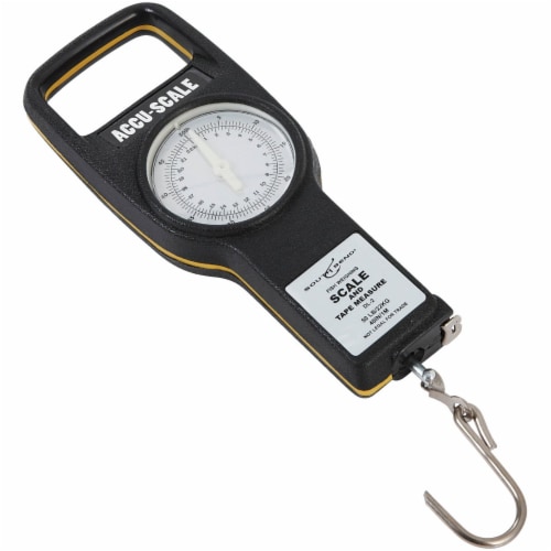 South Bend® 50 Pound Scale & Tape Measure Perspective: left