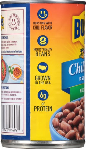 Bush's Best® Red Chili Beans in Mild Sauce Perspective: left
