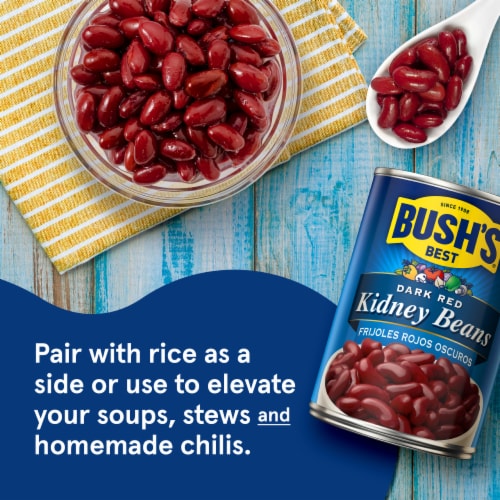 Bush's Best® Dark Red Kidney Beans Perspective: left