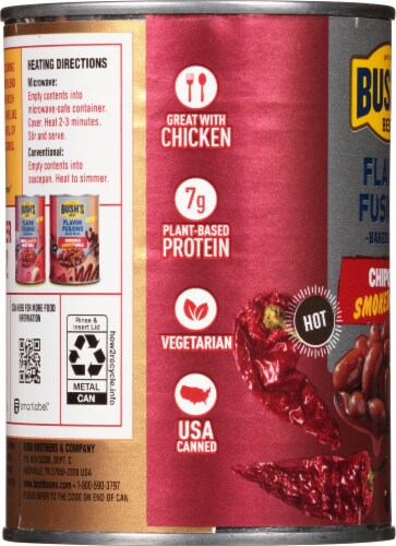 Bush's® Best Flavor Fusions™ Chipotle Smoked Mole Baked Beans Perspective: left