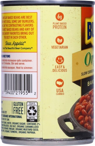 Bush's Best® Organic Baked Beans Perspective: left