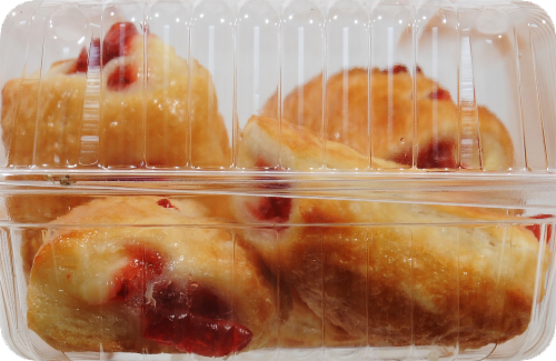 Bakery Fresh Goodness Strawberry Cream Cheese Bites 12ct Perspective: left