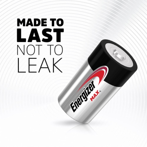 Energizer Max Alkaline D Batteries - 8 Pack Perspective: left