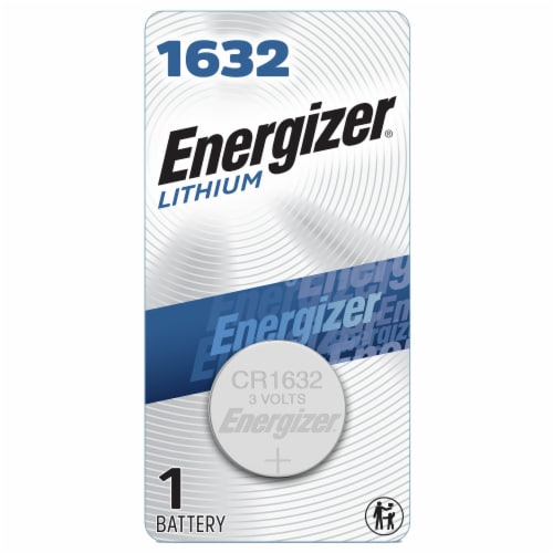Energizer Watch Electronic Lithium Coin 1632 Battery - 1 Pack Perspective: left
