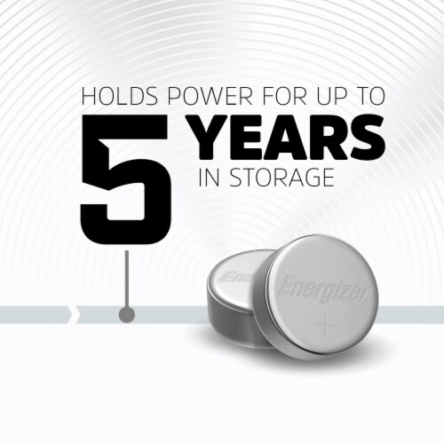 Energizer 392 Silver Oxide Button Battery Perspective: left