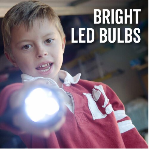 Truitt Brothers Eveready® Red/Blue Led Flashlight Perspective: left