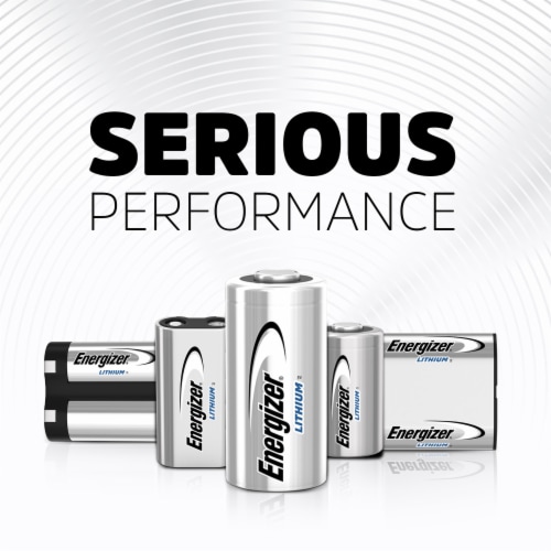 Energizer Photo Lithium 123 Batteries - 4 Pack Perspective: left