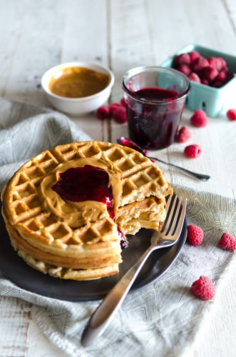 Bob's Red Mill Protein Pancake & Waffle Mix 14 oz Perspective: left