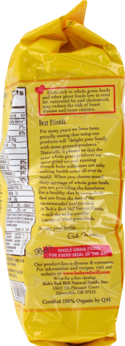 Bob's Red Mill® Organic Golden Flax Seed Perspective: left