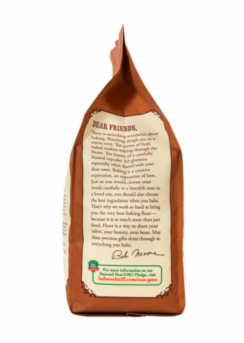 Bob's Red Mill® Organic 100% Stone Ground Whole Wheat Flour Perspective: left