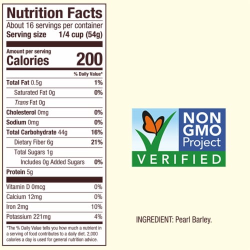 Bob's Red Mill Pearl Barley 30 oz Perspective: left