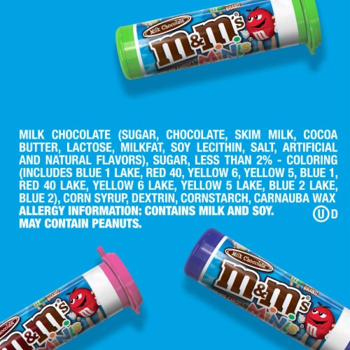 M&M's Milk Chocolate Minis Perspective: left