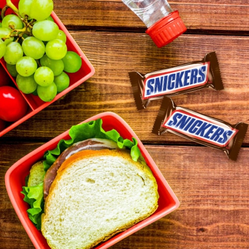 Snickers® Fun Size Chocolate Candy Bars Perspective: left