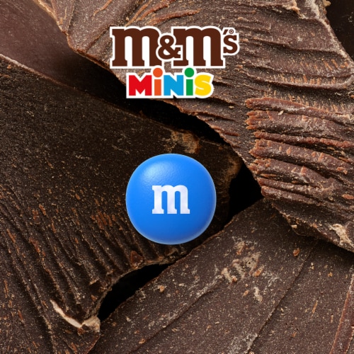 M&M'S Minis Milk Chocolate Candy Mega Tube Packaging May Vary Perspective: left