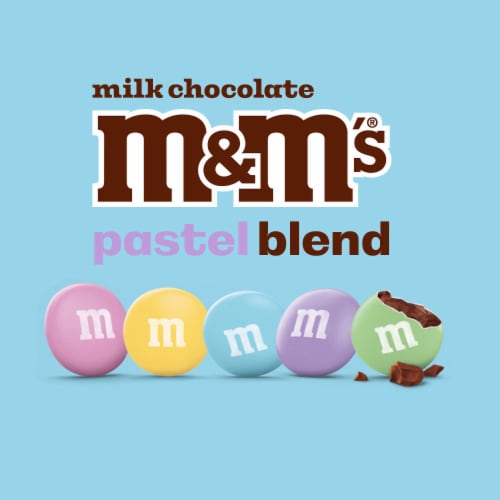 M&M'S Easter Milk Chocolate Candy Assortment Bag Perspective: left