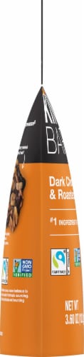 KIND Dark Chocolate & Roasted Peanuts Bark Perspective: left