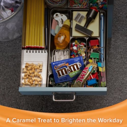 Mars Caramel Lovers Fun Sized Candy Bars Perspective: left