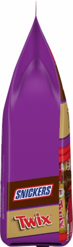 Mars Mixed Chocolate Halloween Stand Up Bag Perspective: left