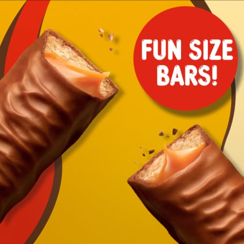 Twix Cookie Bars, Caramel, Milk Chocolate, Fun Size, Big Bag