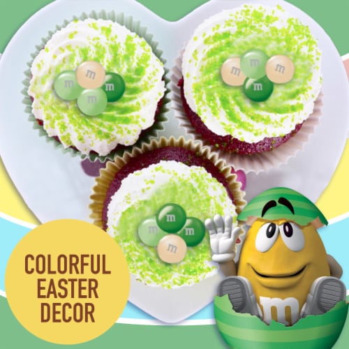 M&M'S Easter White Chocolate Key Lime Pie Candy Assortment Bag Perspective: left