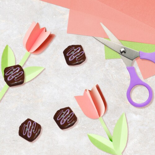 Dove Promises Dark Chocolate Ganache Valentine's Day Candy Bag Perspective: left