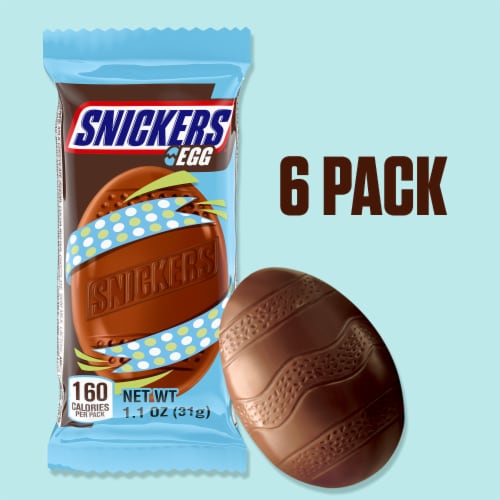 Snickers Eggs Chocolate Easter Basket Pack Perspective: left