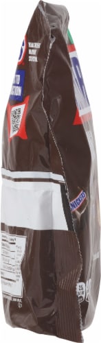 Snickers® Minis Milk Chocolate Bars Family Size Bag Perspective: left