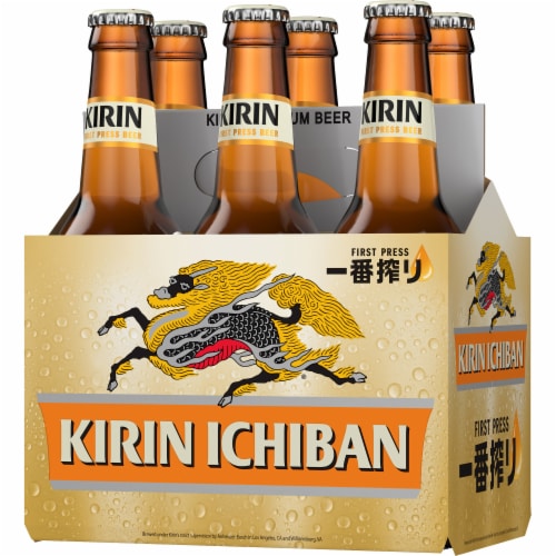 Kirin Ichiban Premium Beer Perspective: left