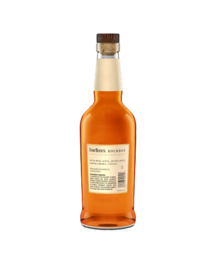 Four Roses Bourbon, 80 Proof Perspective: left