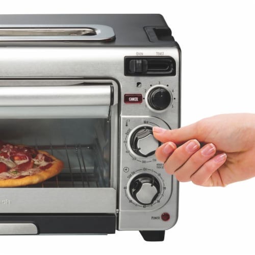 Hamilton Beach 2-in-1 Toaster Oven Stainless Steel (31156), 1 - Foods Co.