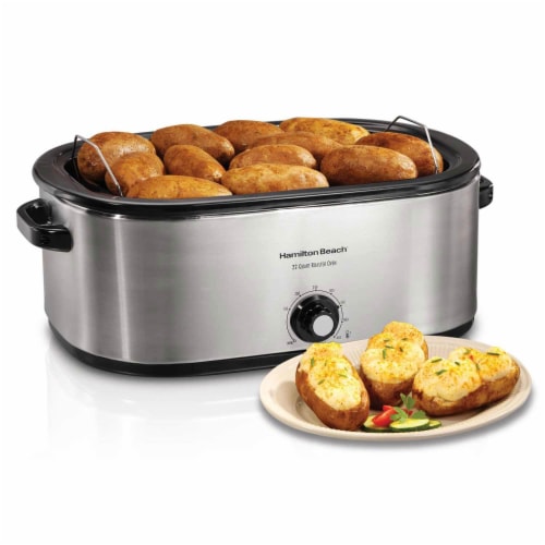 Hamilton Beach 32229R 22 Quart Stainless Steel Electric Roaster